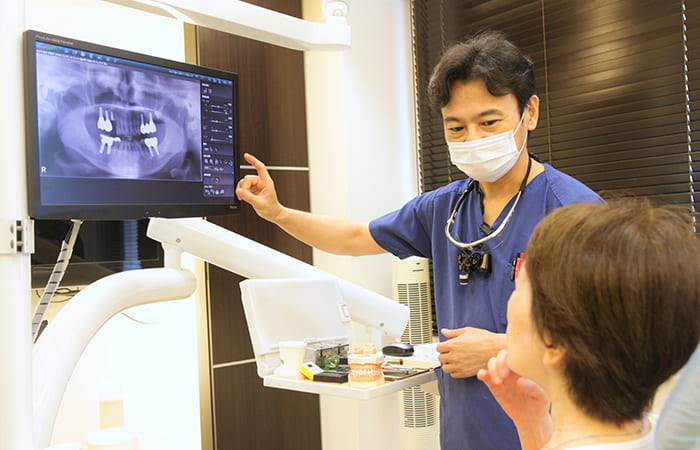 歯周病認定医による精度の高い歯周病治療